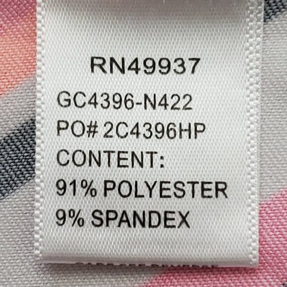 Tail 18" Darby Pull-On Golf Pickleball Tennis Skort Sherbert Stripe Color Medium - Picture 12 of 13